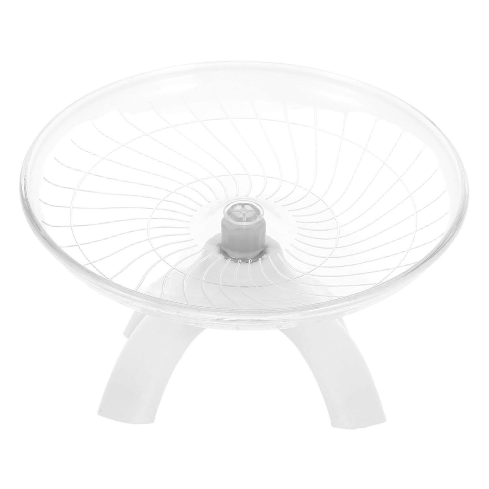 Quiet, Stable, and Exercise Spinner Wheel for Small Pets Hamster, Gerbil, Dwarf Hamster, and Other Small Animals, Easy to Install.