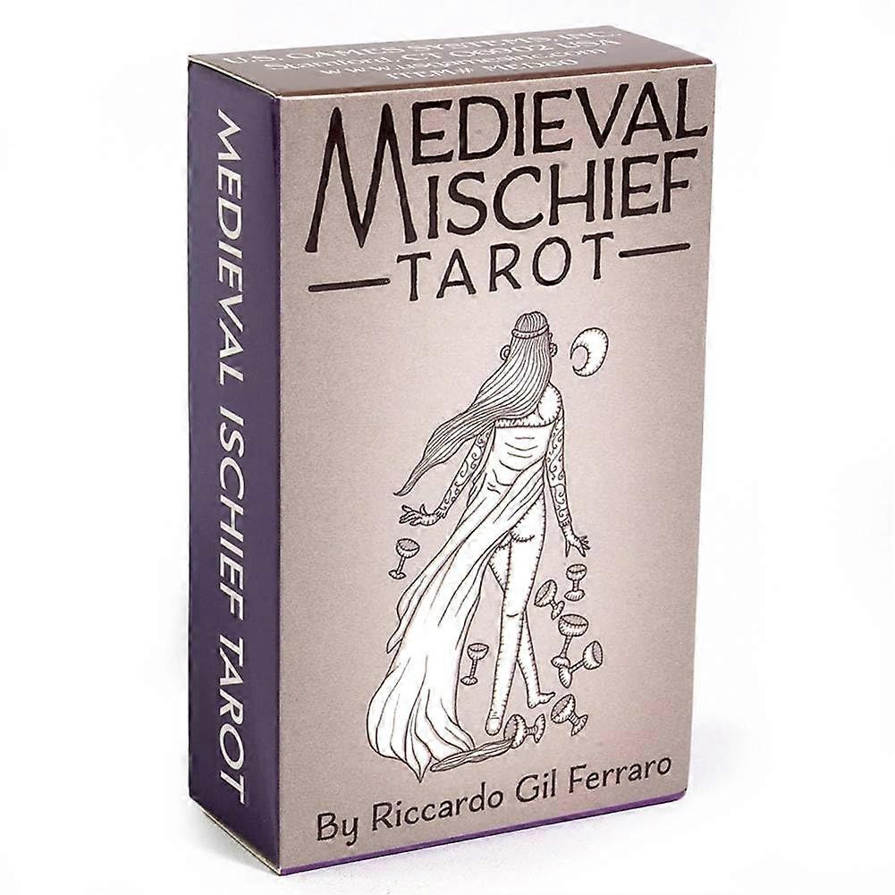 Medieval Mischief Tarot, Tarot Card, Funny Game, Fortune Telling