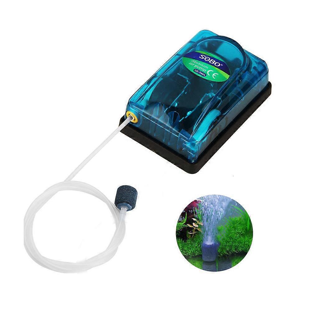 220-240V Transparent ultratyst akvarieluftpump