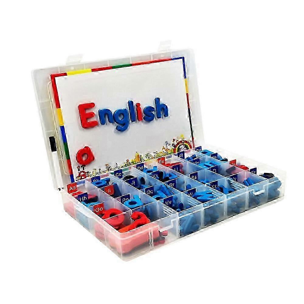 Magnetic Alphabet Letters Set with Double-Sided Magnet Board - Foam Letters for Preschool Kids and Toddlers