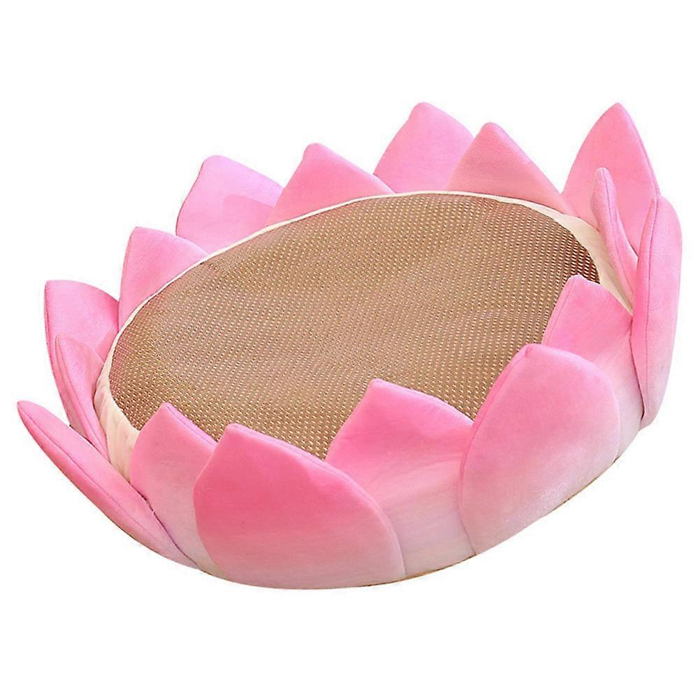 Comfortable Plush Pillows Comfy Cushion Floor Seat Pink 40x40cm Childrens Playing Room 1Pack
