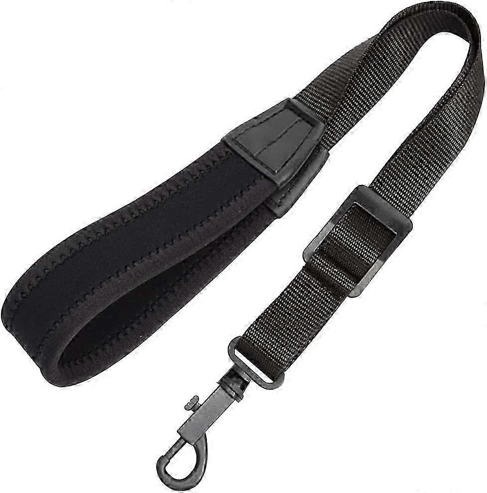 Adjustable Soft Leather Saxophone Neck Strap for UK Musicians