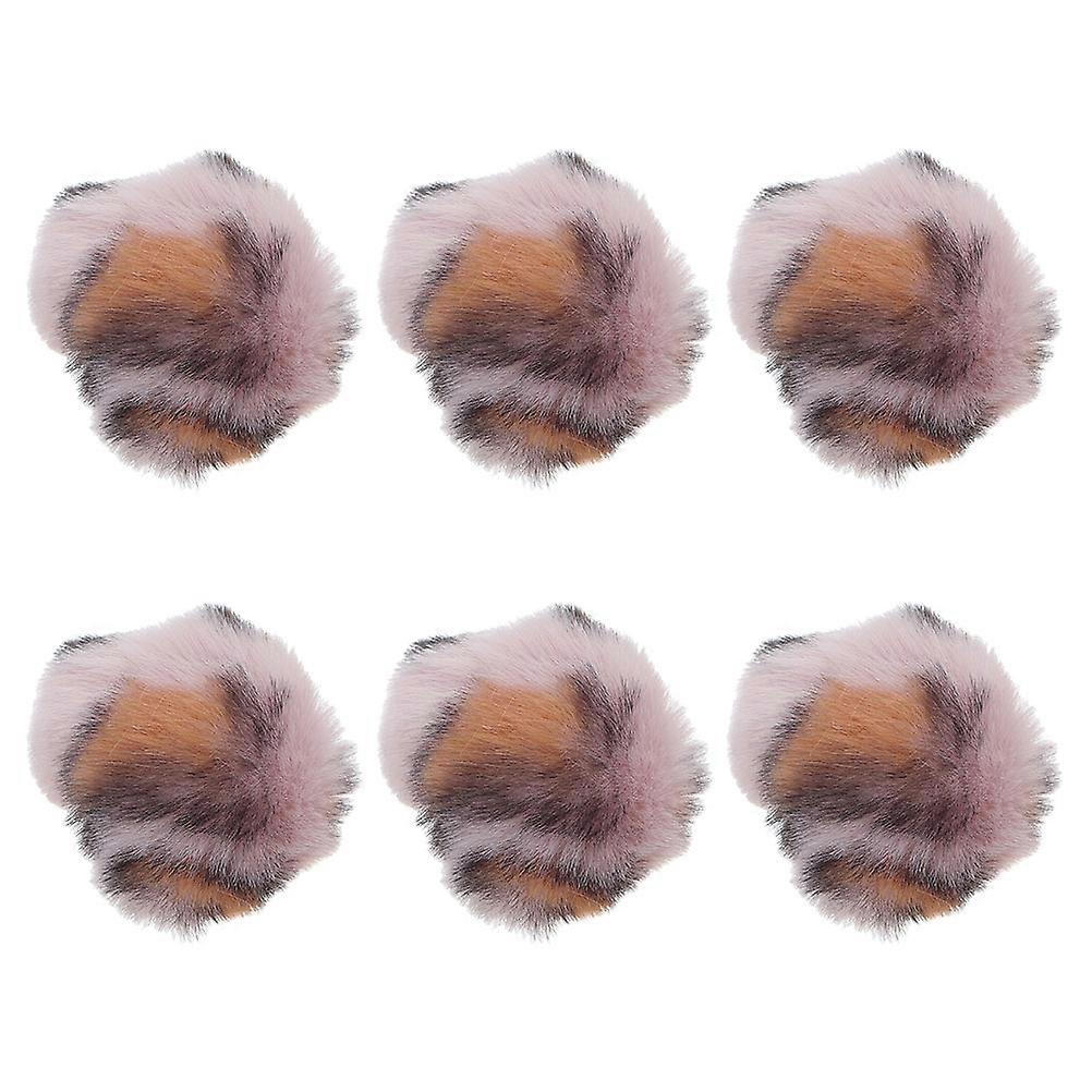 Chew Toys For Kittens Plush Catnip Toy Balls Cat Chasing Interactive Play Indoor 5.00X5.00X5.00CM 6Pcs