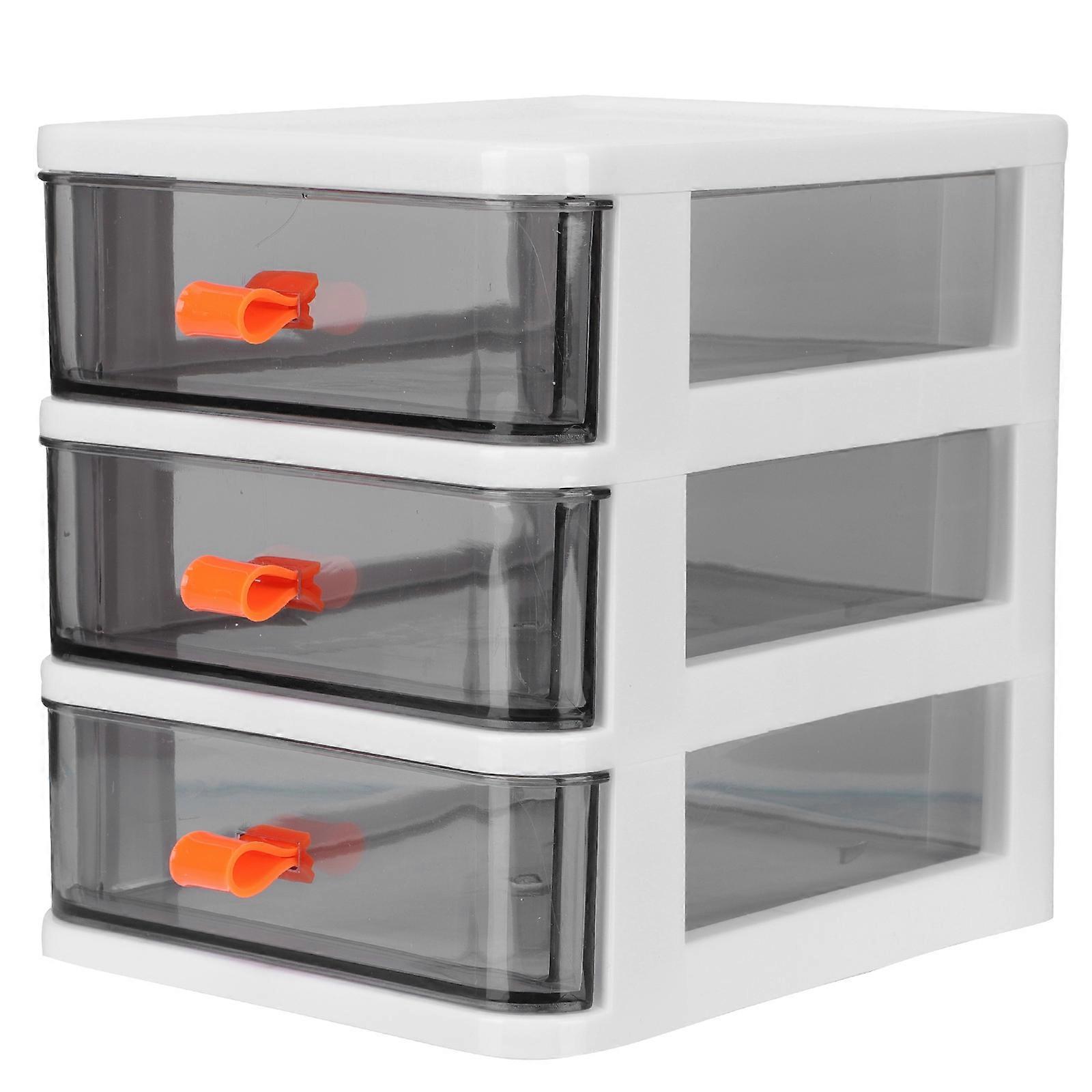 Desktop Storage Holder Organization Modern Style Small Storage Unit White 1Pack