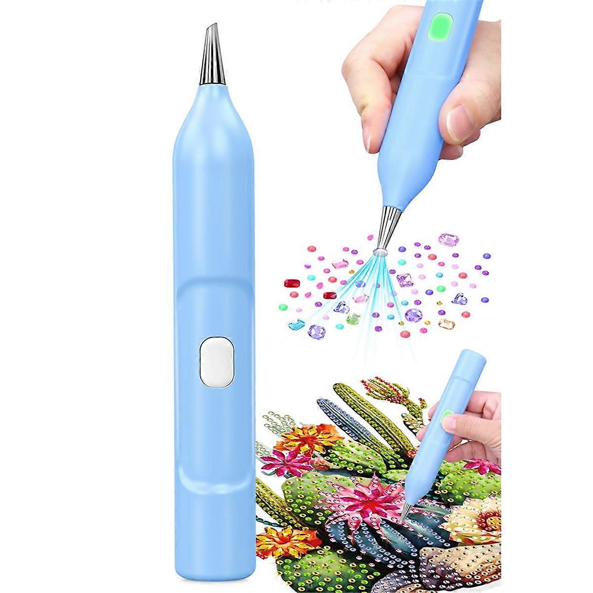 Electric Diamonds Painting Pen, Vacuum Diamond Art Pen No Wax Needed, Diamond Art Pen Tool Diamond