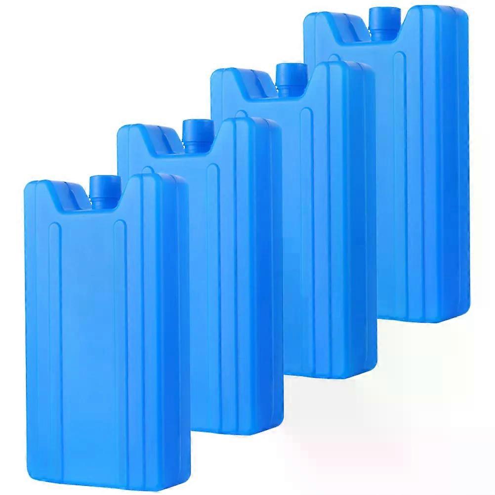 4 Pcs Ice Box Plate Coolers Portable Multipurpose Cooling Case Reusable Cases Fresh Keeping Crystal