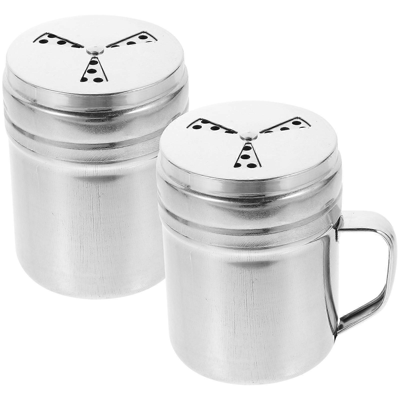 Great! Here's a well structured product description and key features list for the **2pcs Stainless Steel Spice Jars / Seasoning Bottles**:
### π