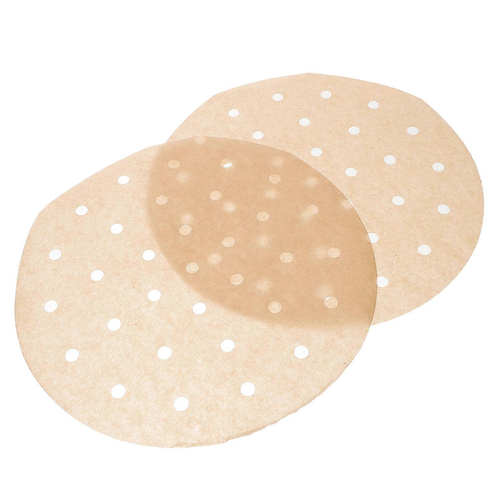 Disposable Air Fryer Liner Oil-proof Baking Liners Round Shape For Home Users 100Pack