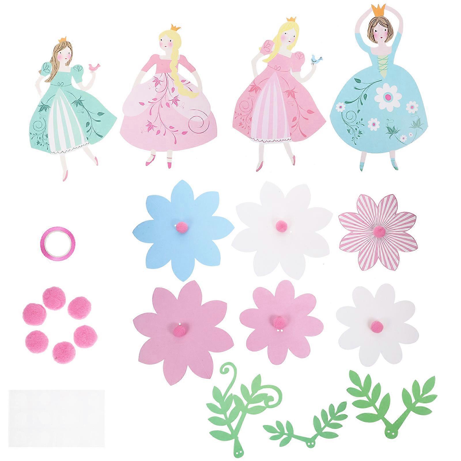 Fiore Banner Decorazioni Del Partito Multi Colorato 1 Set Per I Bambini