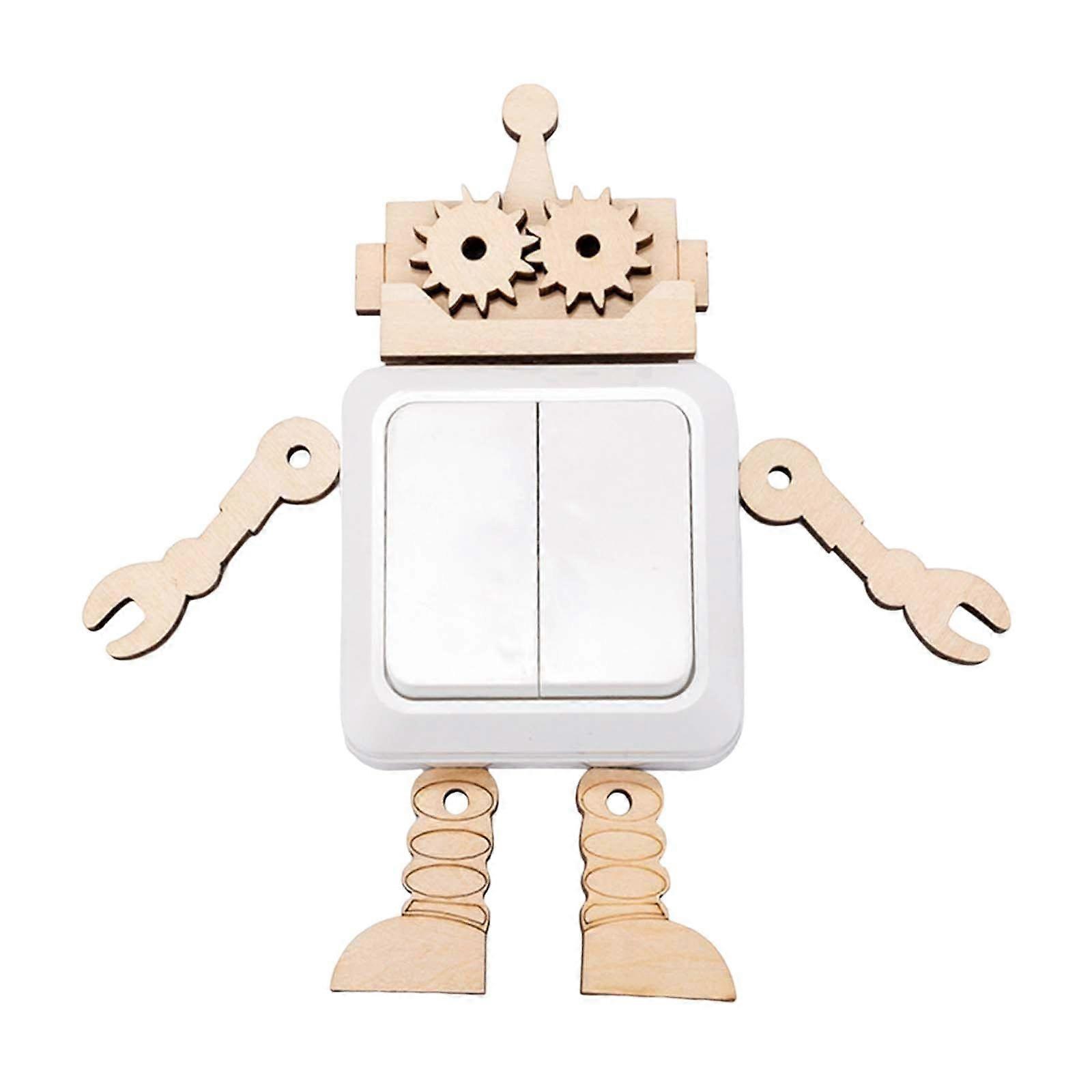 Busy Board DIY Fine Motor Skills Sensory Toy for Toddlers Kids Car Airplane Travel Activity Robot Switch