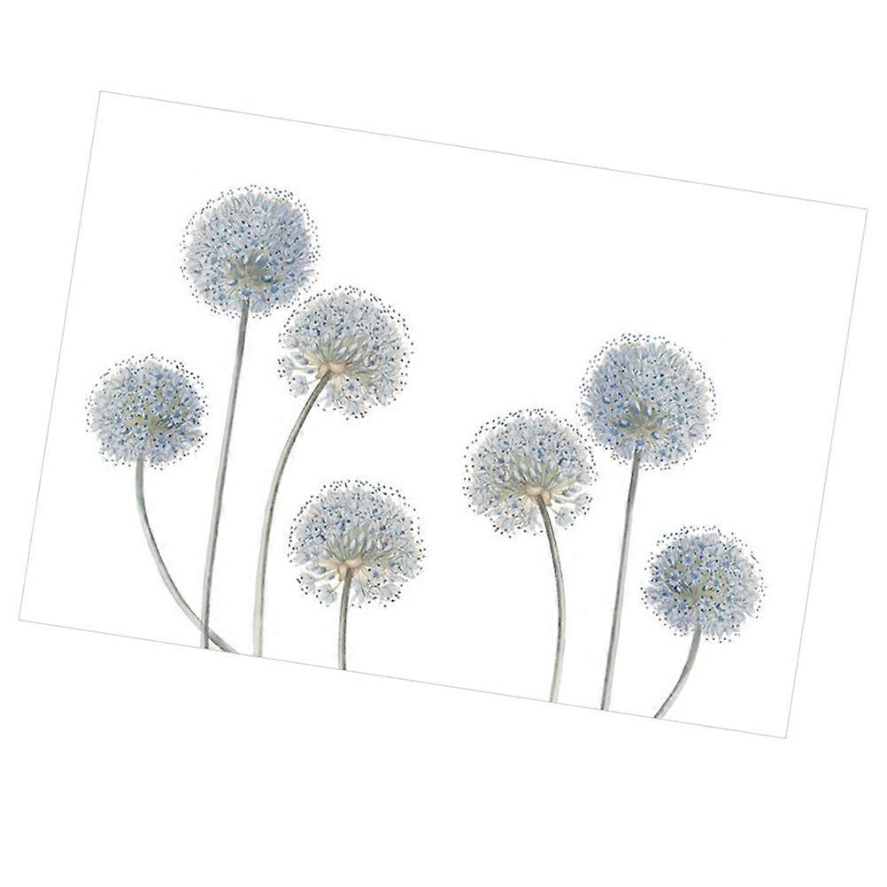 Dandelion Wall Stickers Removable Peel and Stick Decal PVC Material 90x60cm 1Pack