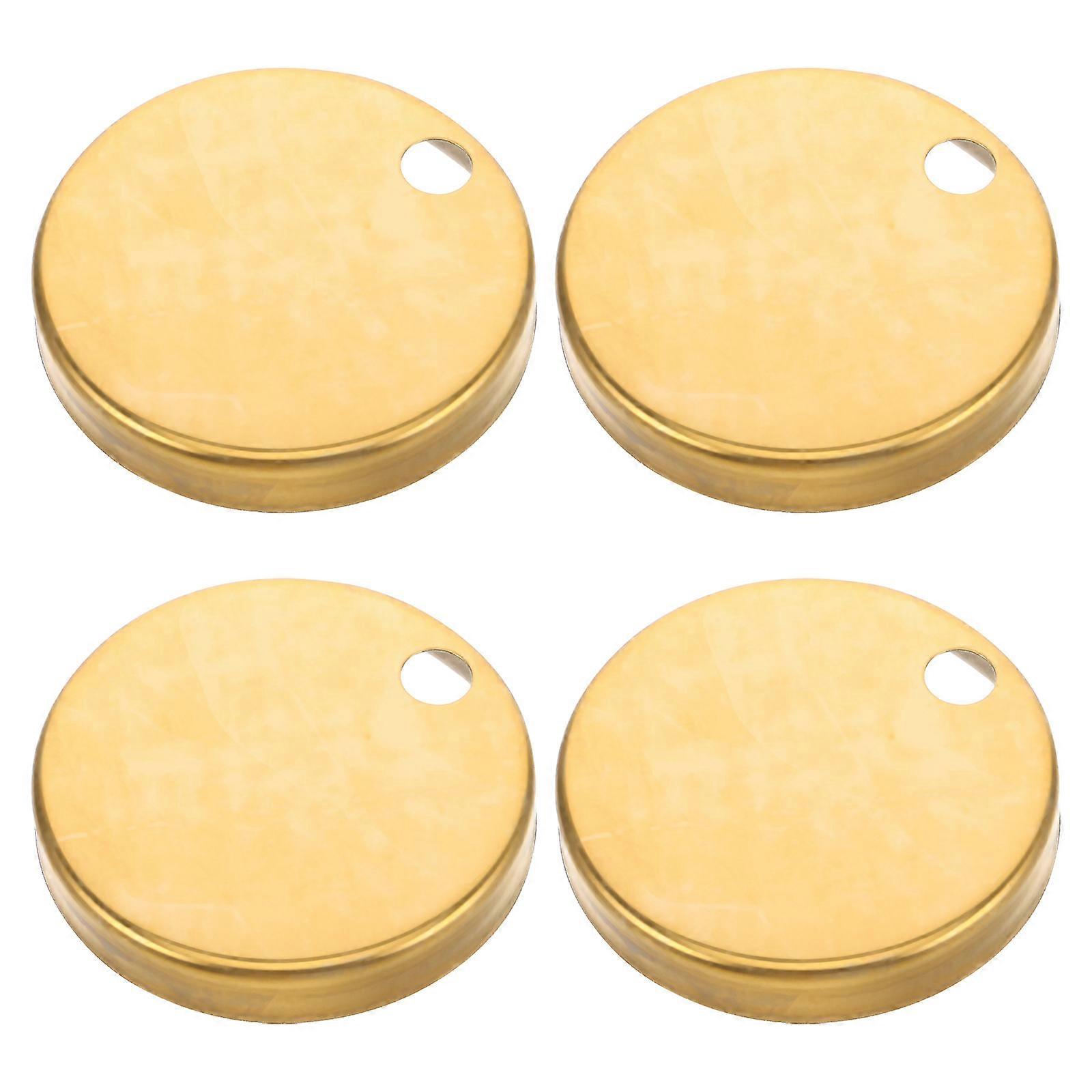 4pcs Decorative Toilet Seat Hinge Covers Bolt Caps – Easy Installation, Elegant Design, Durable Bathroom Accessory Replacement