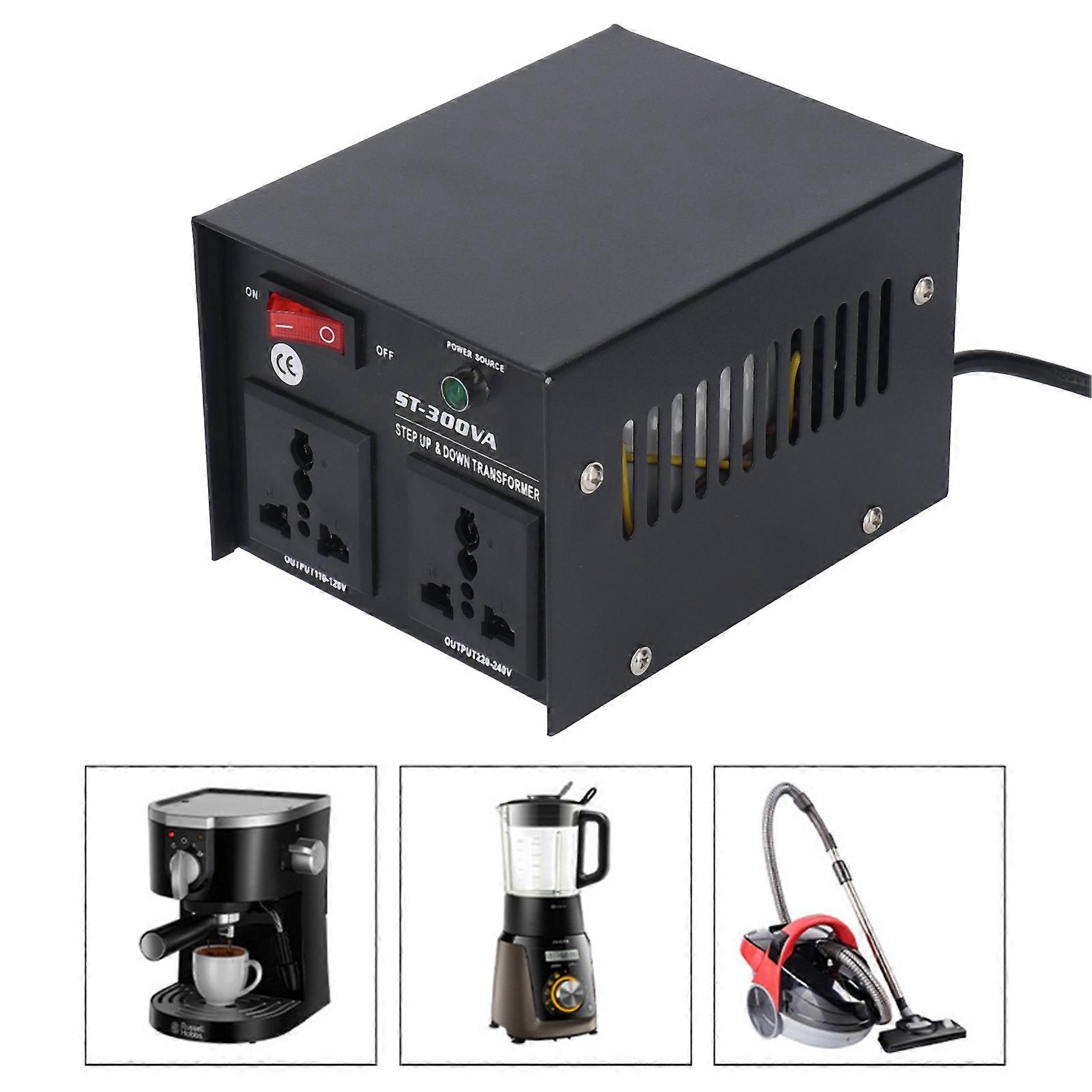 Step Up Buck Transformator 300W Heavy Duty Spänningsomvandlare