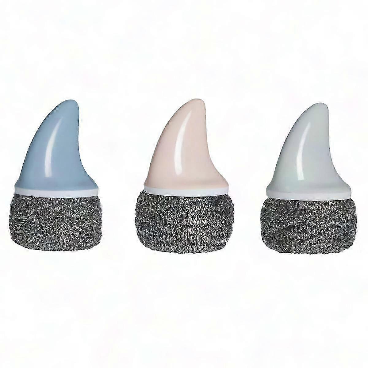 3-Pack Durable Scrubber Sponges for Cleaning Tasks