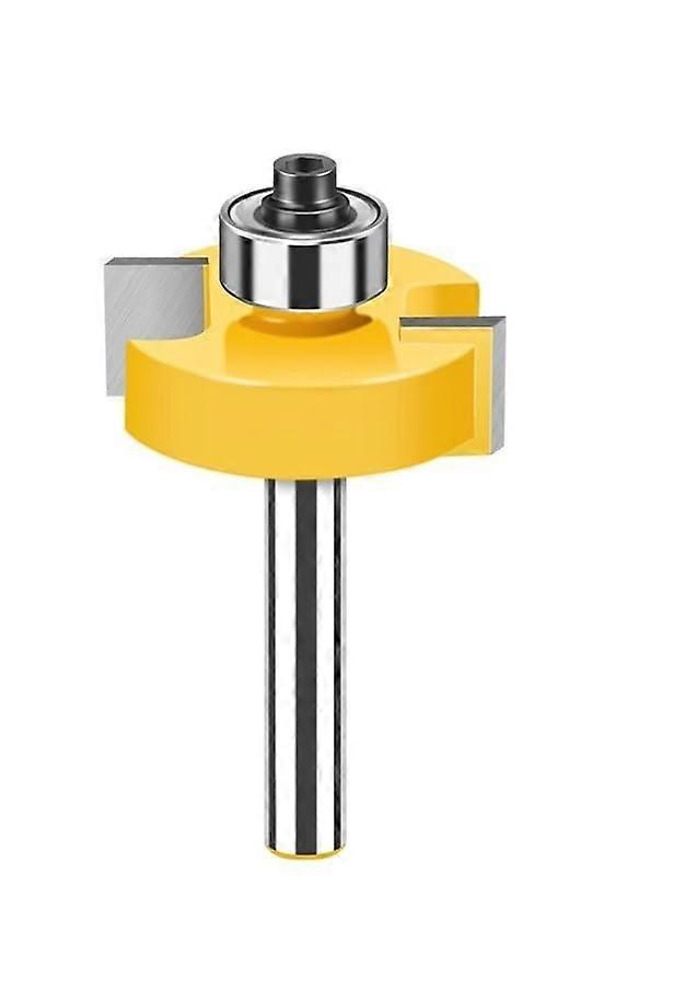 8mm T-Slot Router Bit with Bearing, T-Type Grooving Tool for Woodworking, Size 8mm x 31.7mm x 5mm