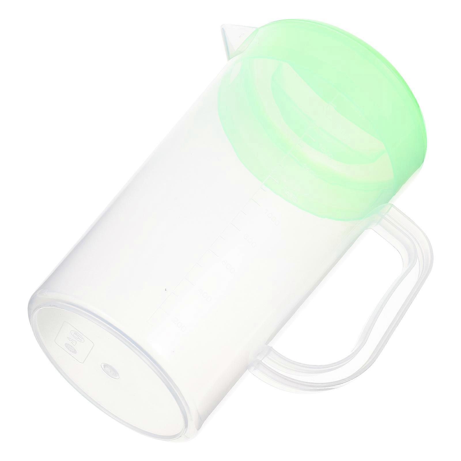 Green Drink Pitcher with Large Capacity Perfect for Home Use and Lemonade Stand Supplies