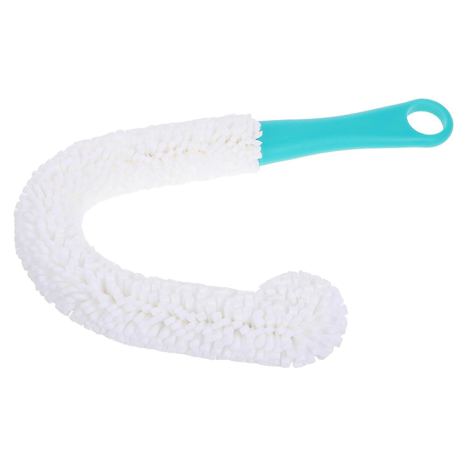 Flexible Brush for Glasses & Decanters Long, Durable, Bendable Design for Cleaning Various Glass Shapes