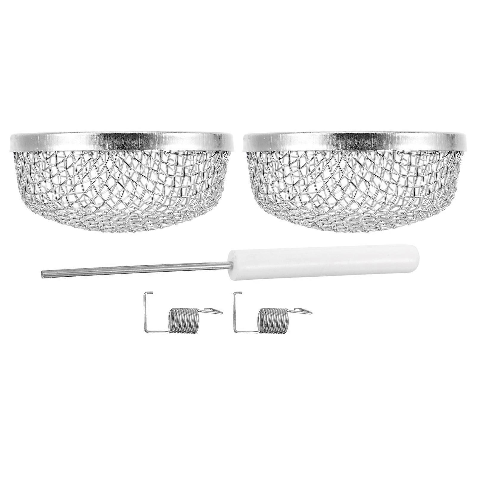 Stainless Steel RV Mesh Protectors RV Furnace Vent Screens with Ventilation Function for RV Owners 2Pcs