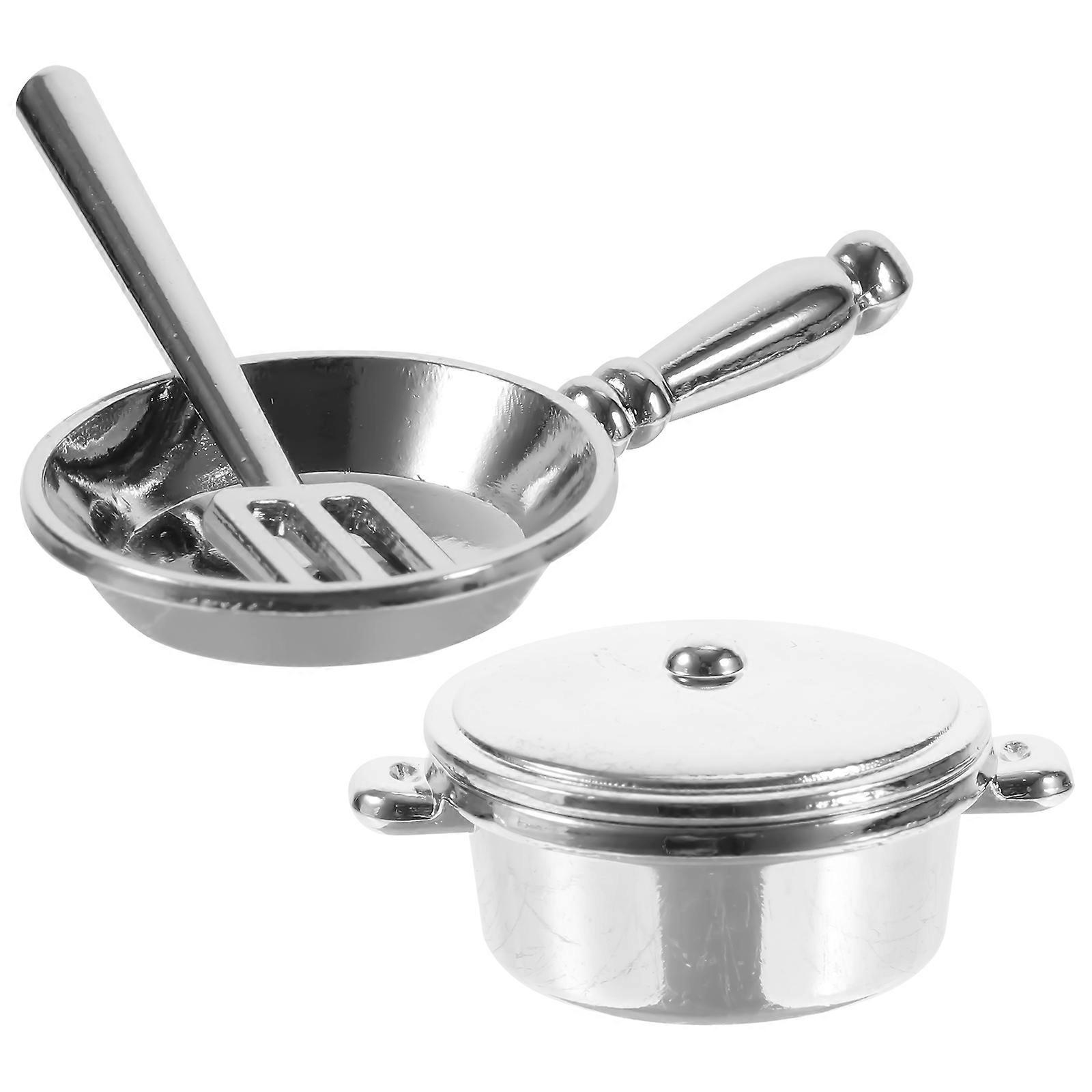 1 Set Miniature Kitchen Utensils Tiny House Cooking Tools Micro Scene Toys