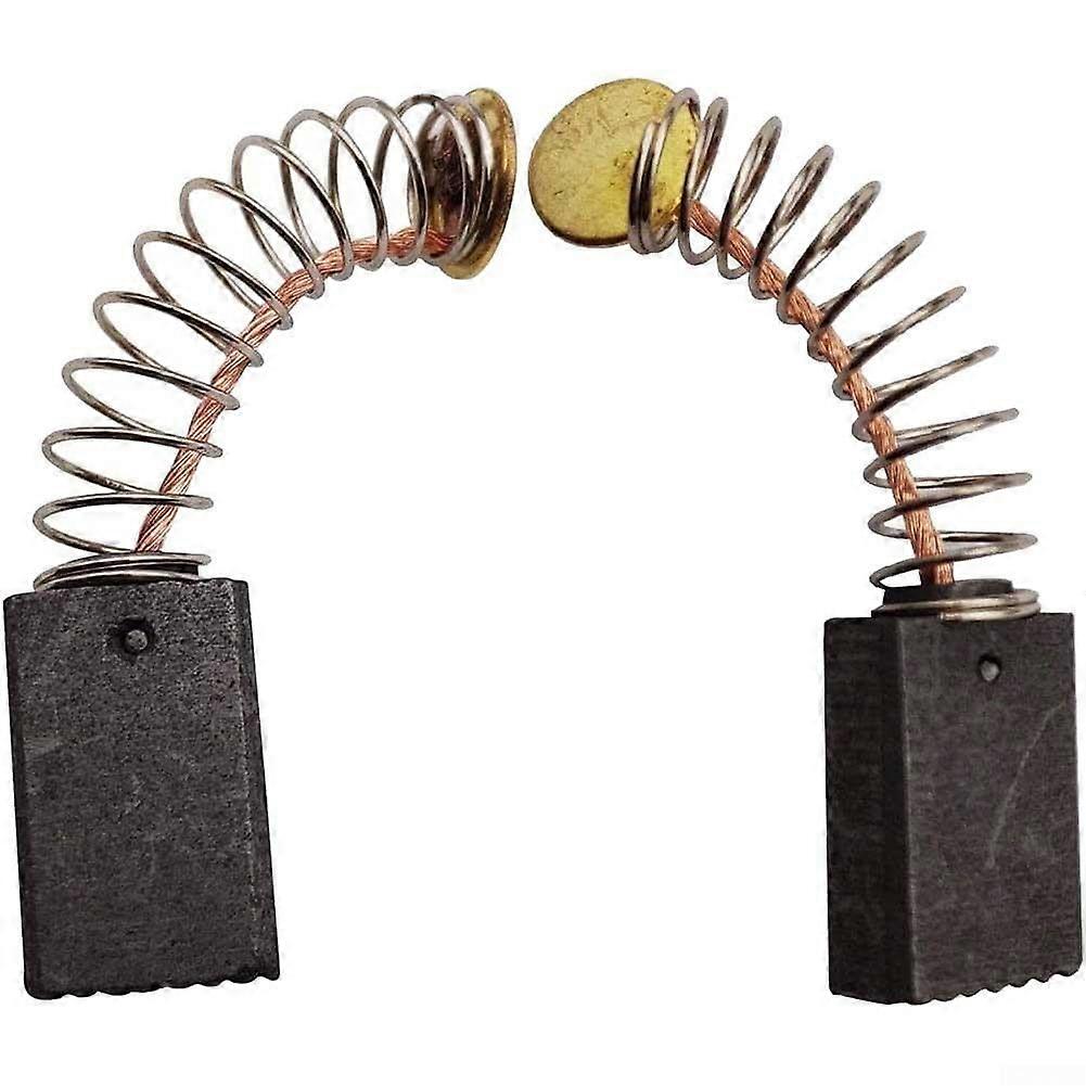 Reliable replacement carbon brushes, 2piece set, 13 mm x 8 mm x 5 mm, consistent power supply