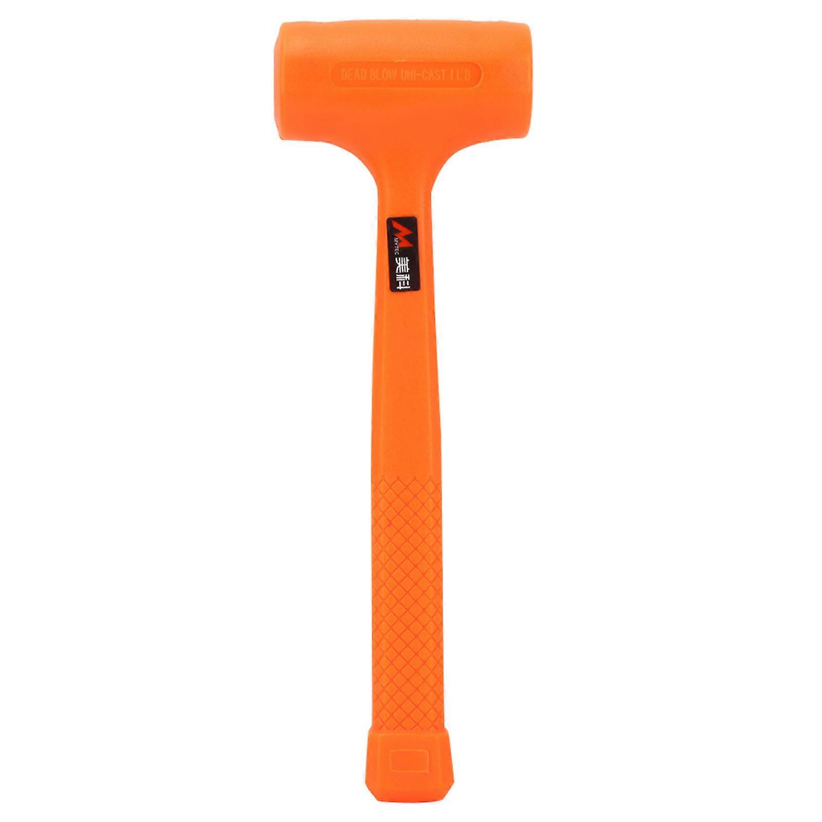 Practical PVC Rubber Soft Face Dead Blow Hammer Installing Tool (1LB)