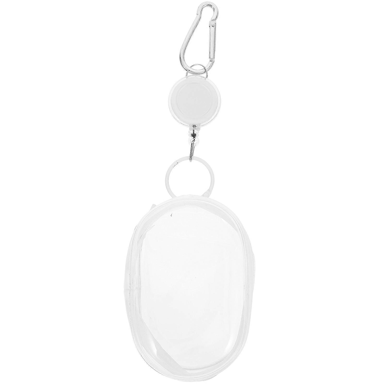 Clear Storage Bag for Mini Doll Carrying Bag Keychain Charger 1 Set Storage Case Hanging Bag