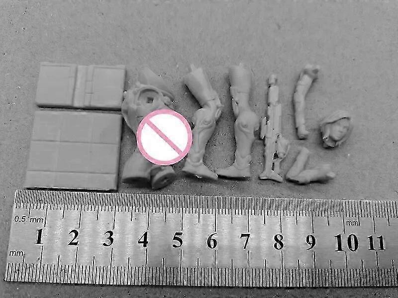 Star Soldier DIY ρητίνη σχήμα 1/24 κλίμακα 75mm πρότυπο κιτ μη συναρμολογημένα Diorama άβαφα παιχνίδια αγαλματιδίων