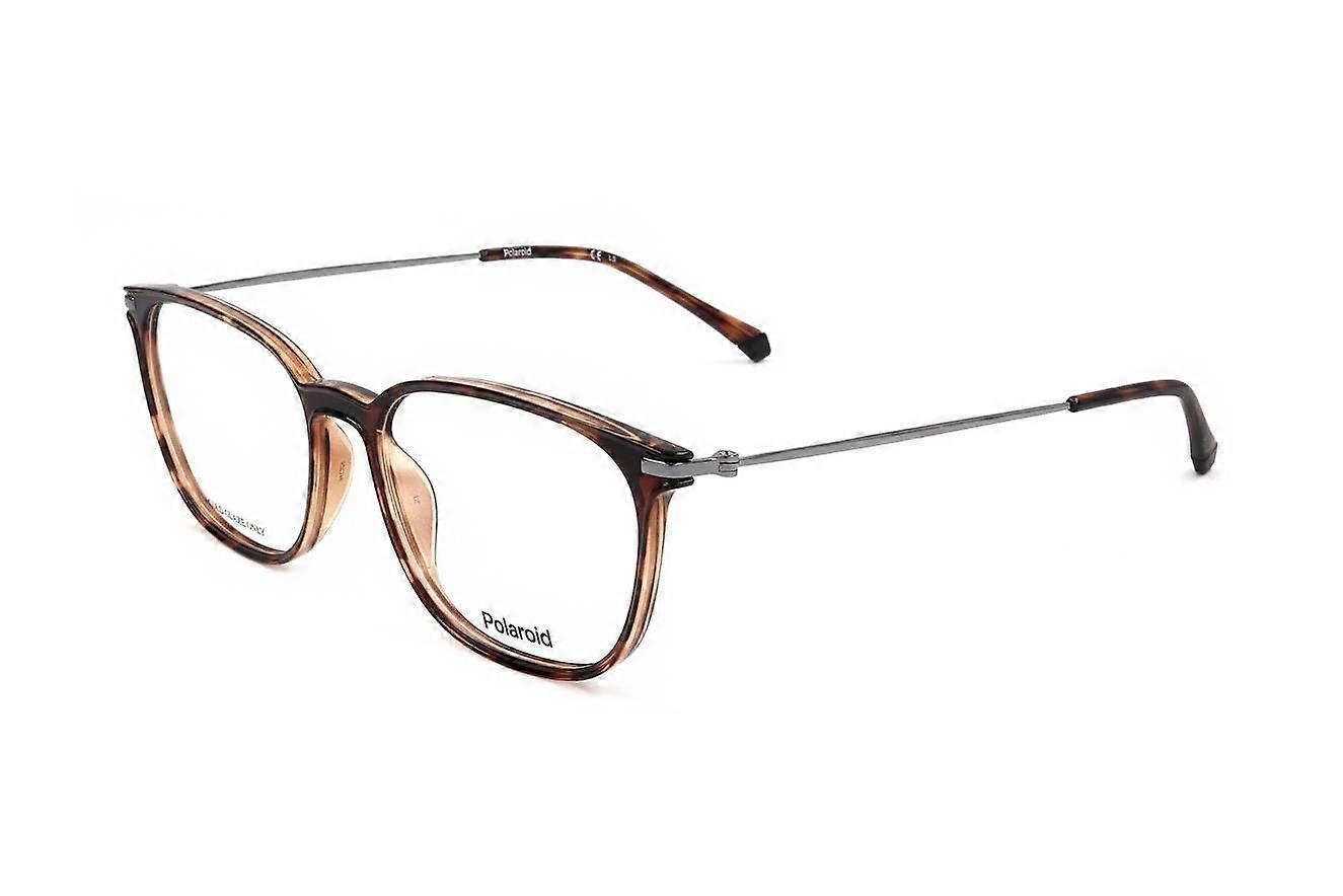 Eyewear Frames Polaroid PLD D411 086 HAVANA 52/16/145 UNISEX