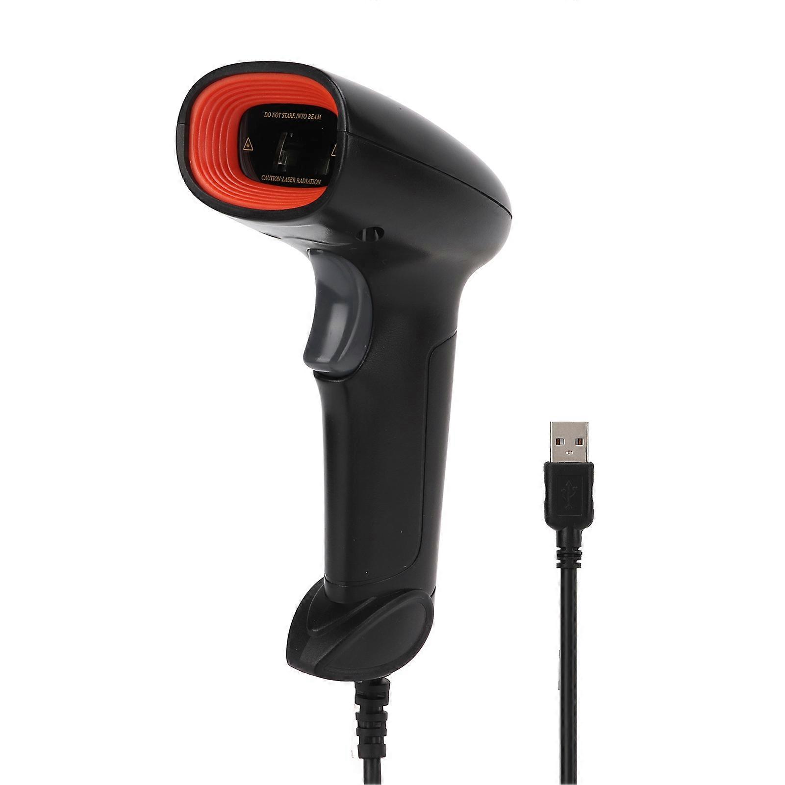 1D Handheld Barcode Scanner Image Bar Code Reader USB Wired Scan Gun for Store Supermarket