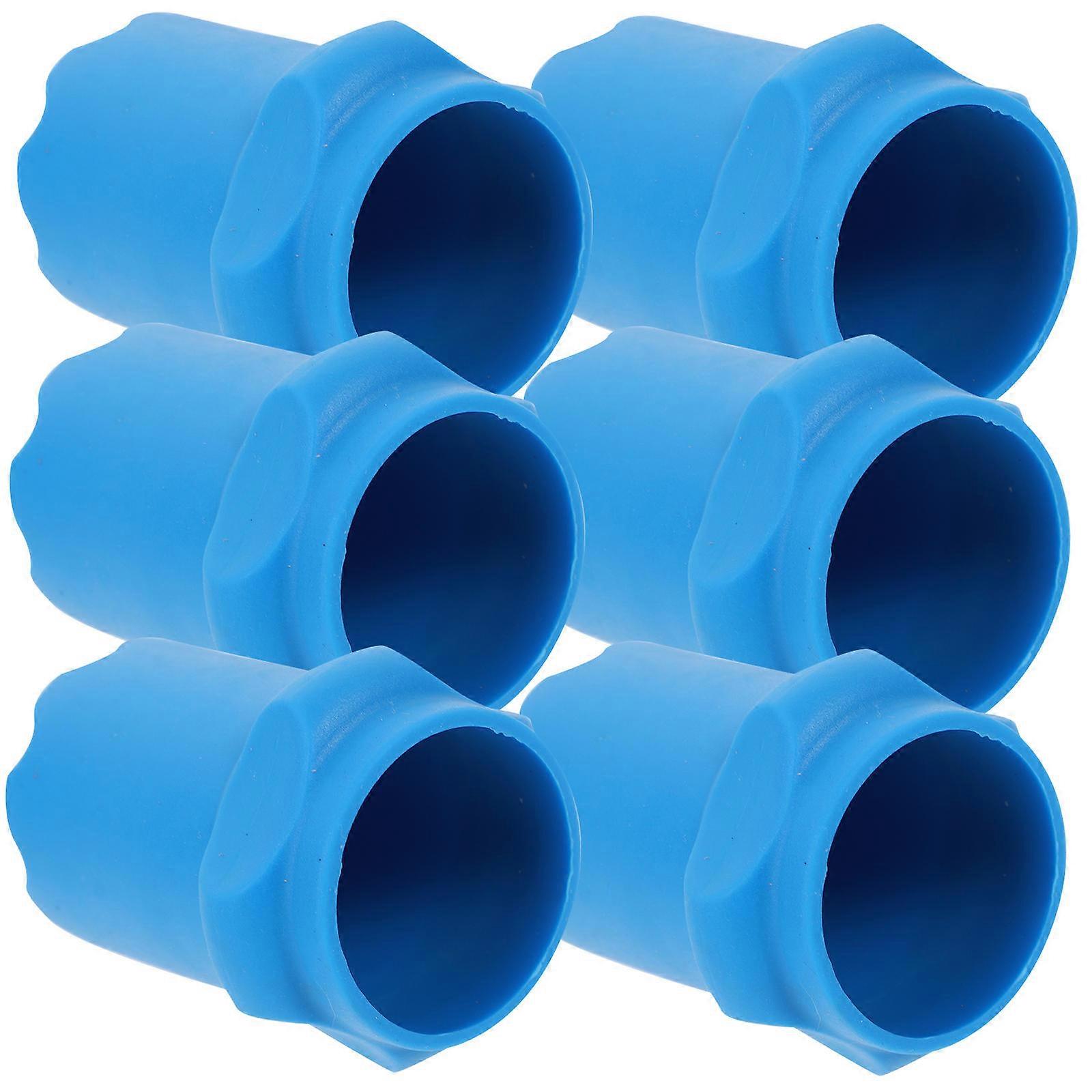 6Set Microphone Sleeves With Anti-drop Function For Conference Room Users Made Of Silicone