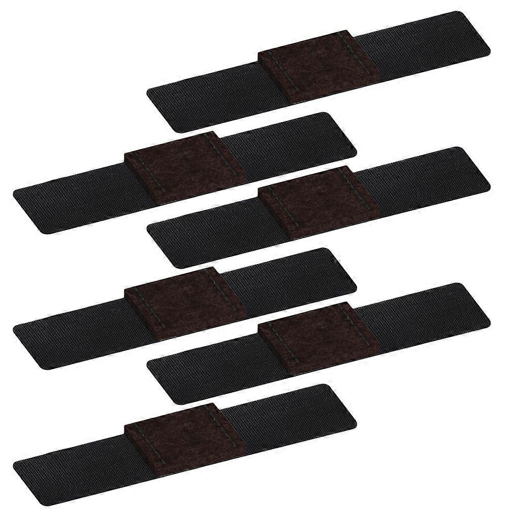 Møbelfiltputer 6 stk forhindrer skader og riper perfekt for stoler i kontorbruk -formdesign