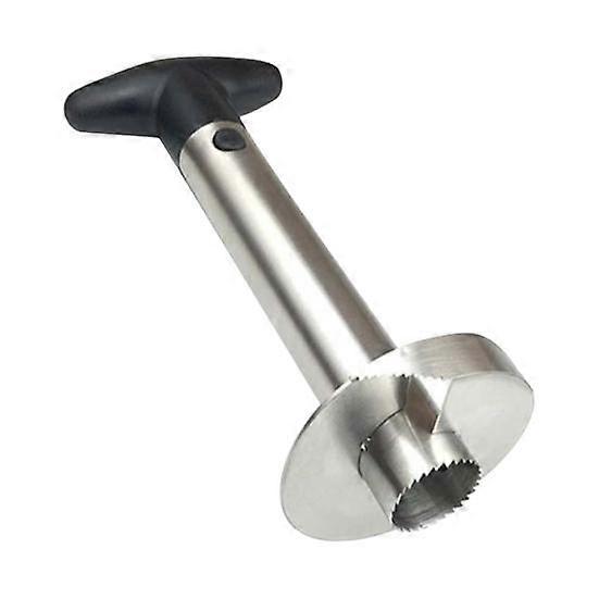 Stainless Steel Pineapple Corer Fruit Slicer with Sharp Blade Pineapple Core Remover 3-in-1 Peeling Slicing Coring Tools