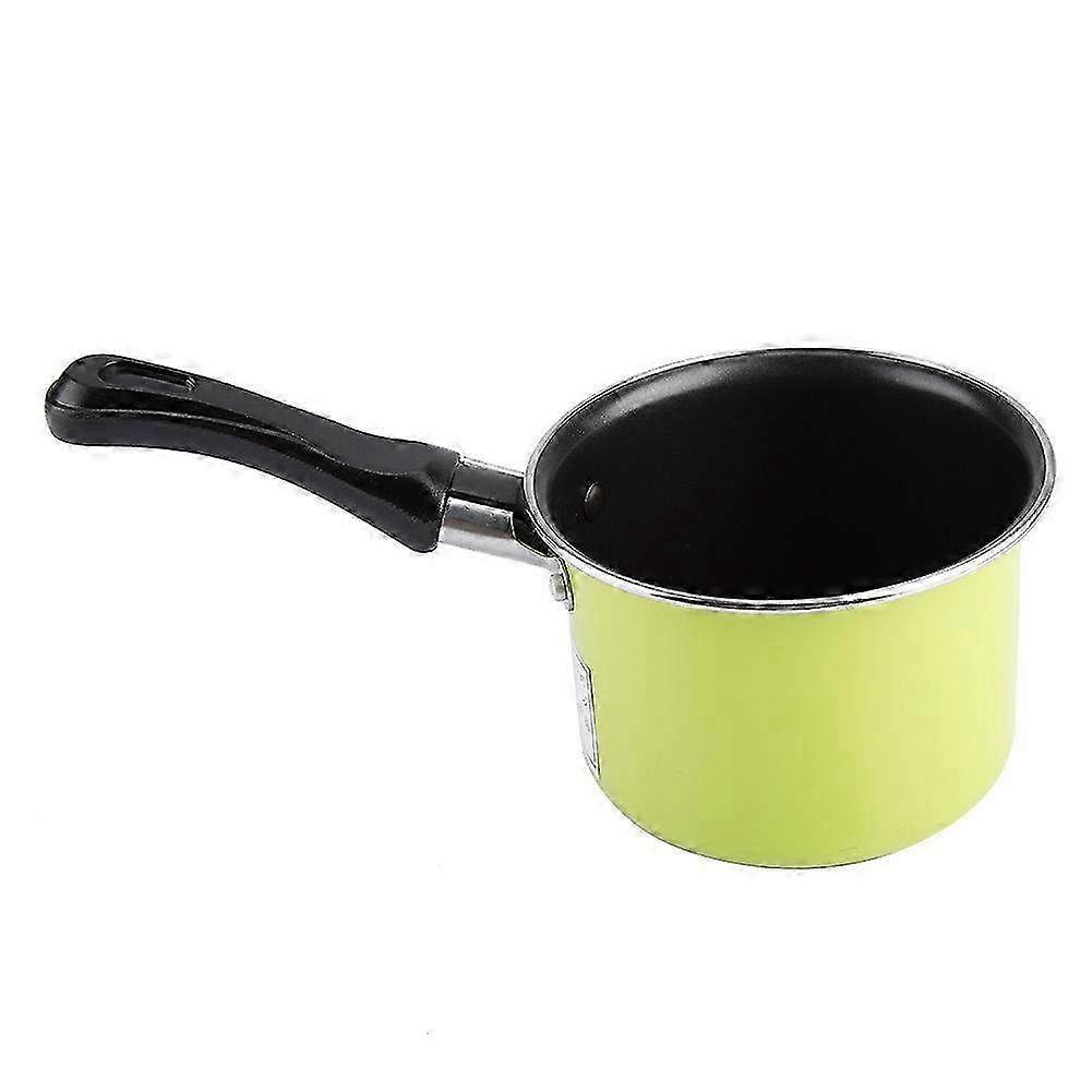 Mini Colorful Non-Stick Milk Pot & Saucepan - Practical Stockpot for Soup & Sauces (Green)