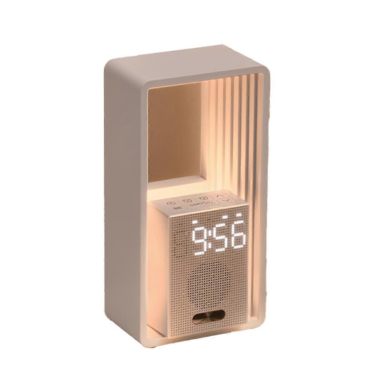 Digital Alarm Clock,Sunrise Wake-Up Light,9Sleep Aid White Noise Sounds Machine,Dimmable Touch Nigh