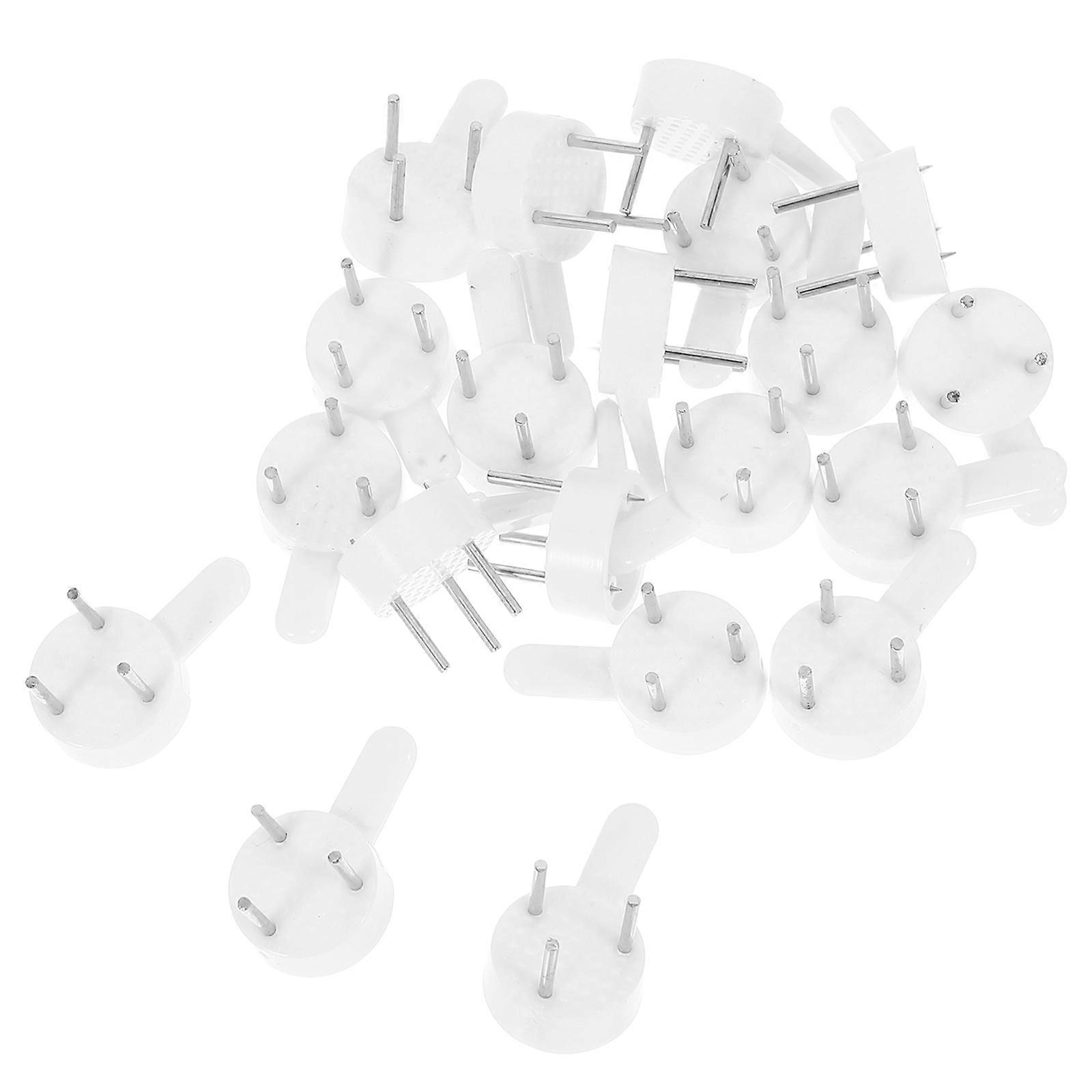 Hooks 20Pcs Non-Trace Hangers For Picture Frames Home Decoration Seamless Design Traceless Hanging