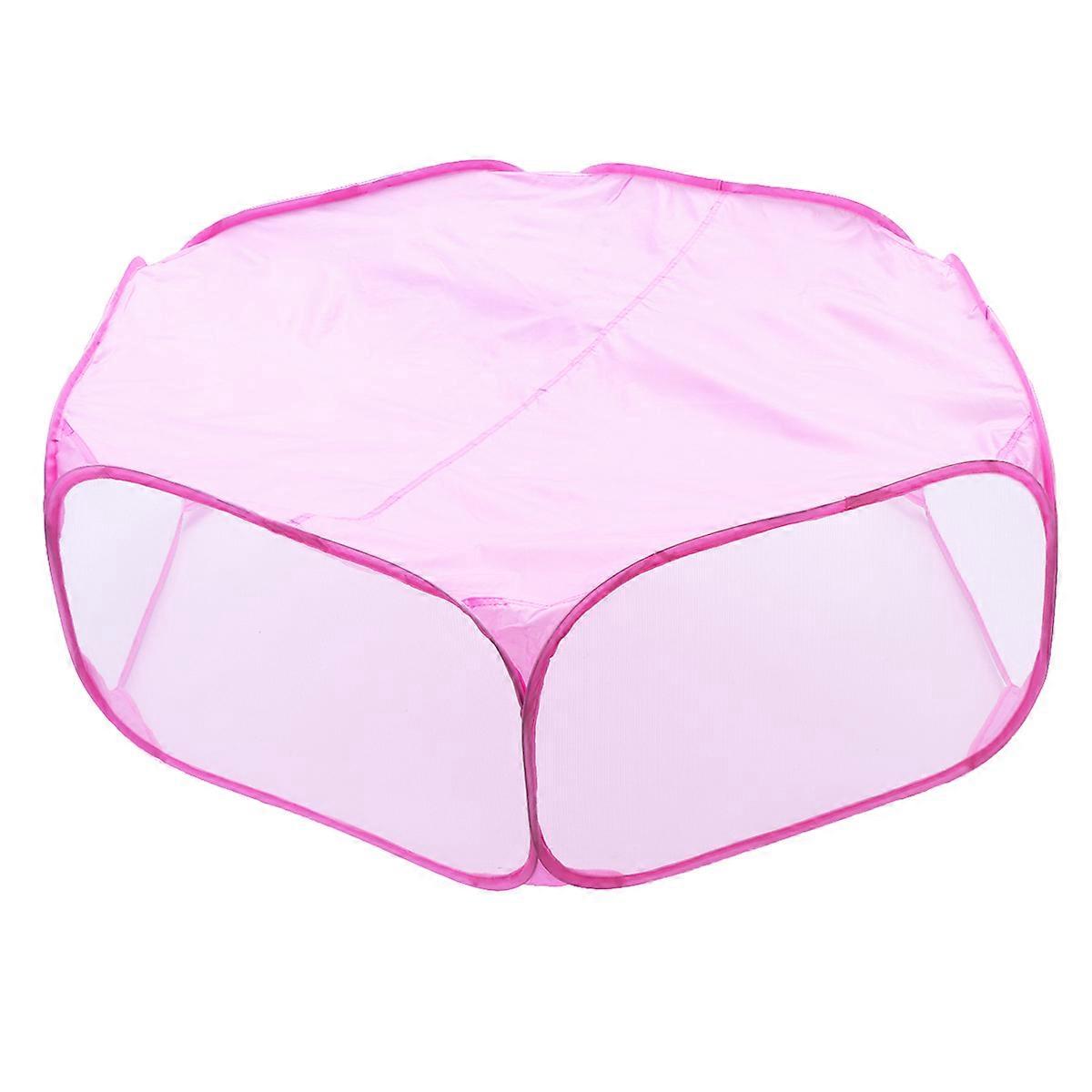 Indoor Game Tent Hamster House For Small Animals Including Kitten Guinea And Hedgehog Breathable Foldable With 1Pcs