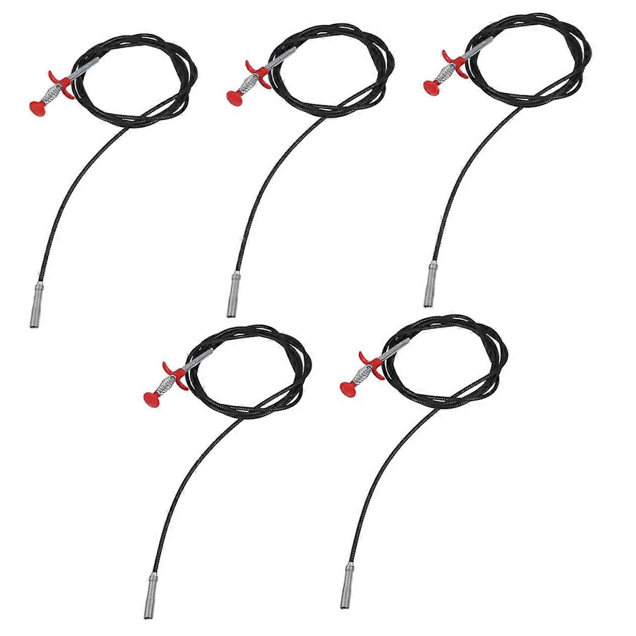 Flexible Claw Pickup Tool Set of 5, 32-Inch Grabbing Reacher Tool, Flexible ABS Gripper for Cleaning and Retrieval