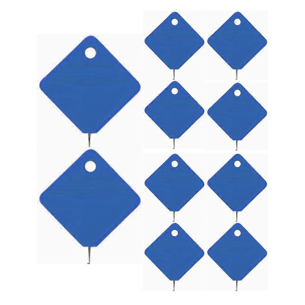 For Quick Threader 5 Pack Easy Needle Threading Tool Save Time Reduce Eye Strain Portable Durable Plastic Sewing Aid