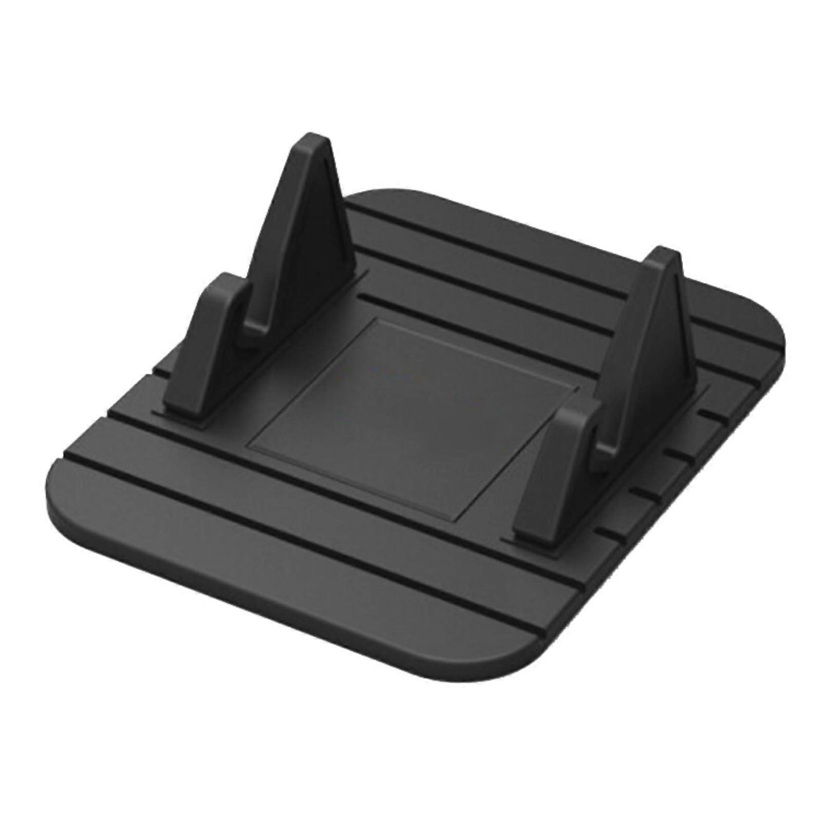 Silicone Stand Reusable Car Phone Holder For Vehicle Dashboard Mount Compatible With Cellphones And Tablets Flexible Mount