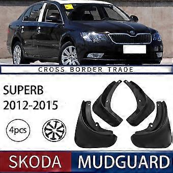Applies to Skoda Superb 2012-2015 Automobile Tire Fender Foreign Trade  Mud Leather