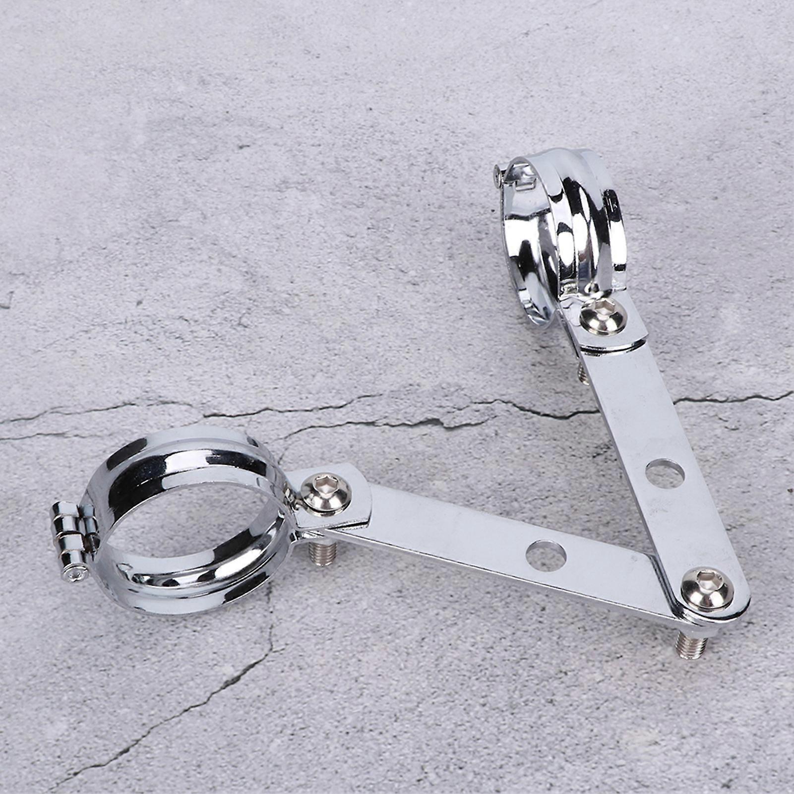 Retro Headlight Bracket Fork Mounting Clamp Universal Accessory Fit for Honda51&#8209;61mm 