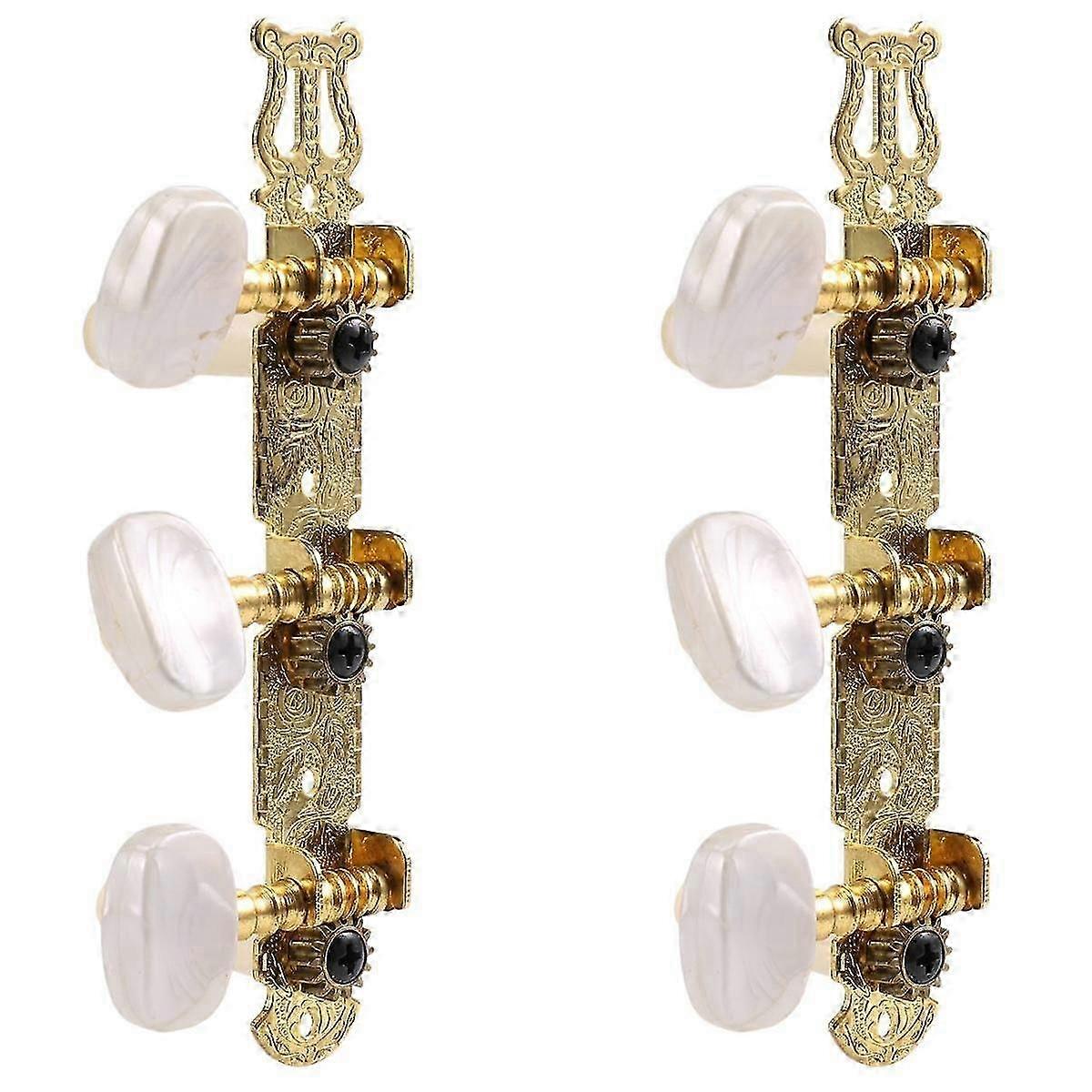 One Set of Classical Guitar Tuning Keys Pegs Machine Heads Tuner