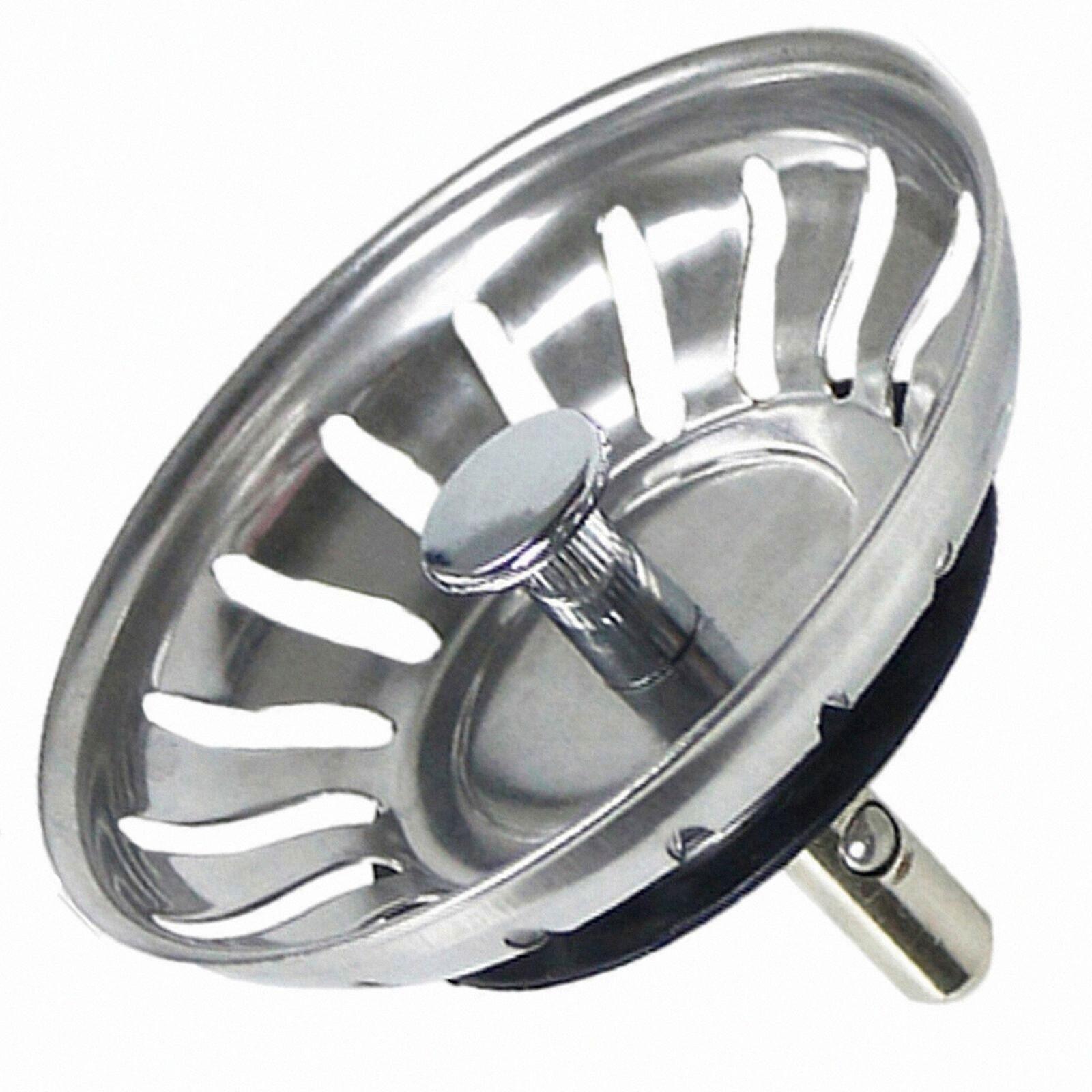 3.5" Eccentric Drain Sieve with 18 Slots for Sinks NEW