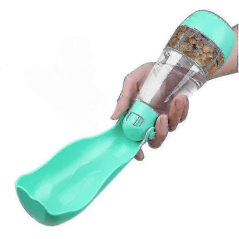 Dog Water Bottle, 3-in-1 Portable Travel Drinking Bottle 260 Ml And...