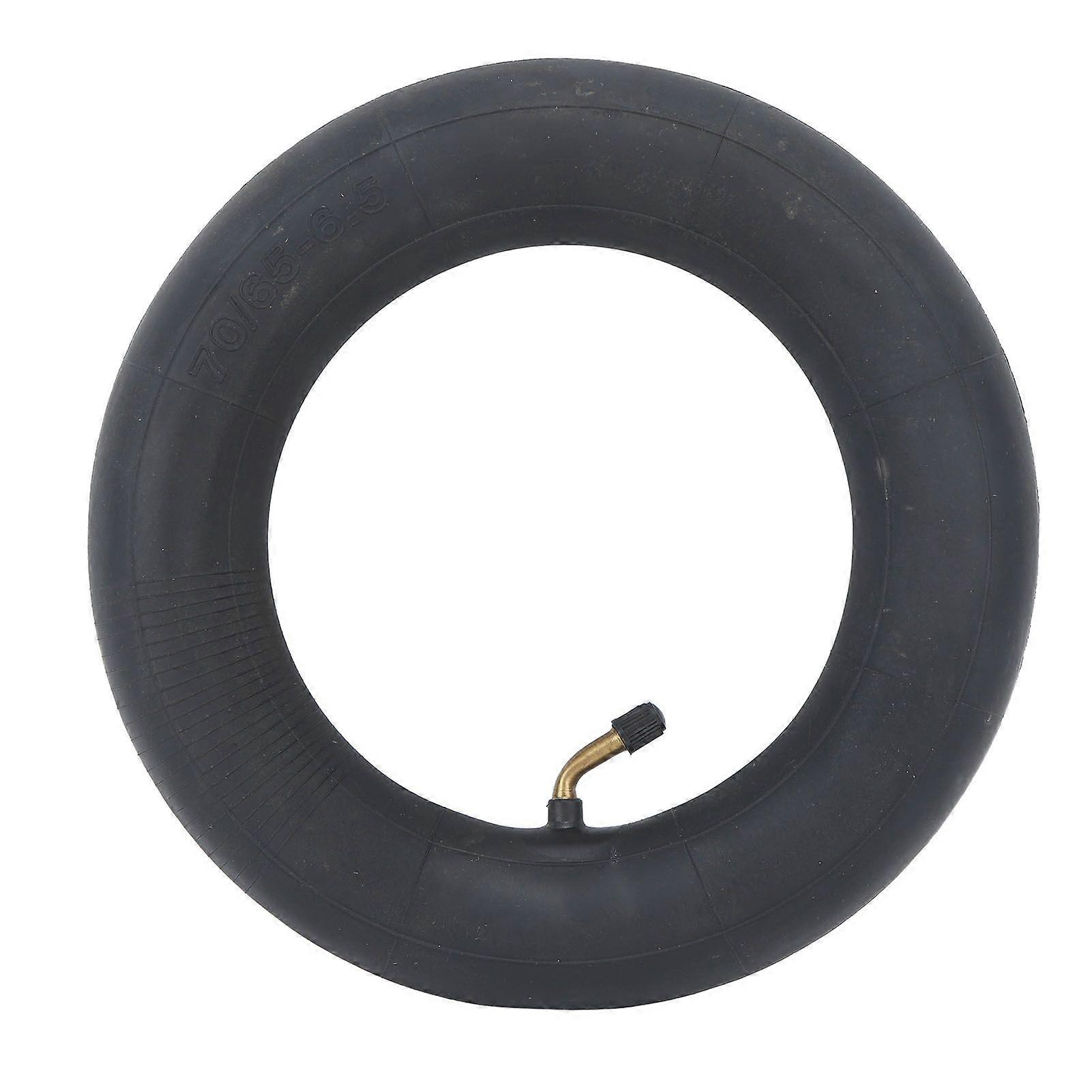 70/656.5 Inner Tube with Curved Valve Strong Flexibility Stable Structure Scooter Rubber Inner Tube for Electric Scooter