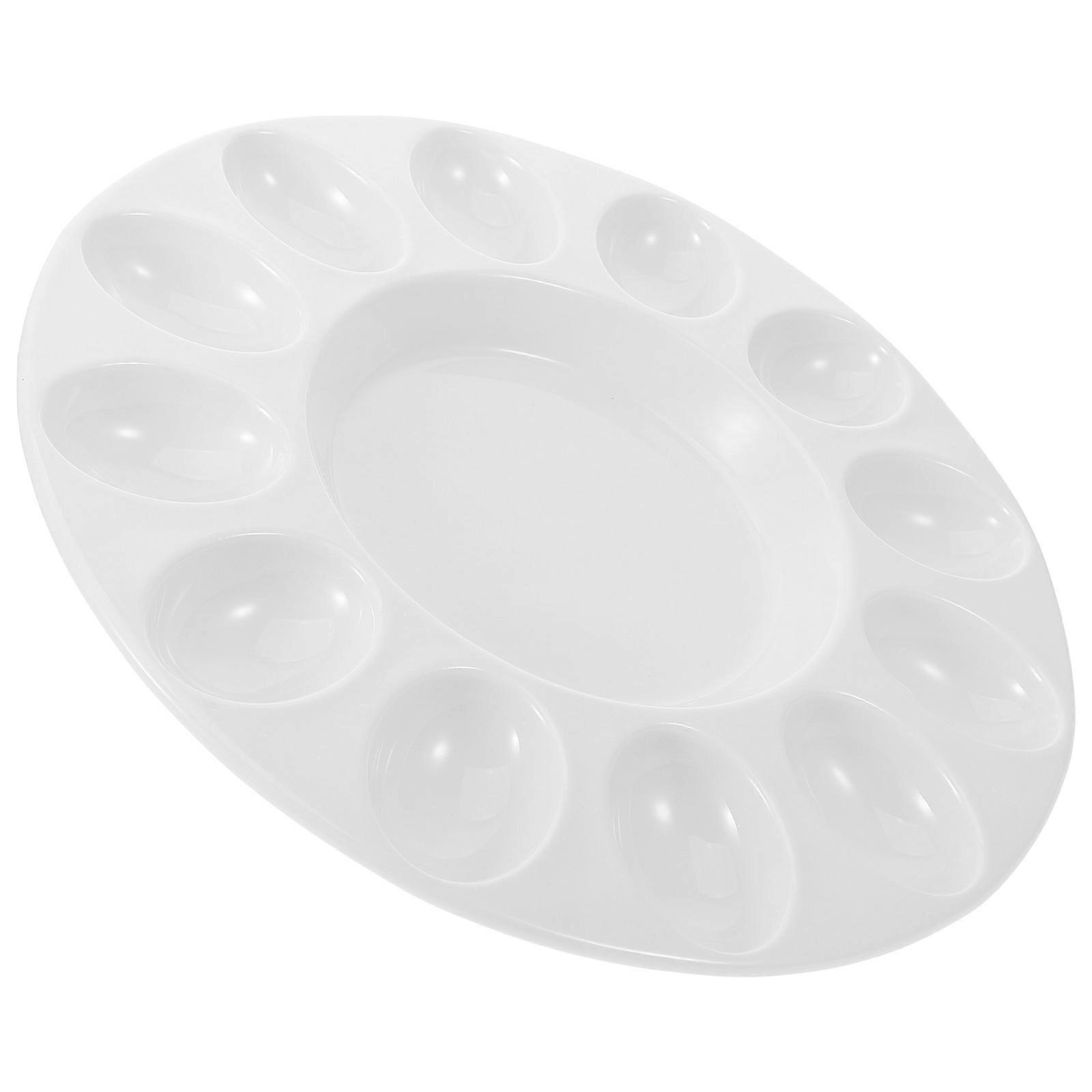 Ceramic Escargot Dishes Conch Baking Dish Wear Resistant Bottom Ideal For Restaurants 1Set