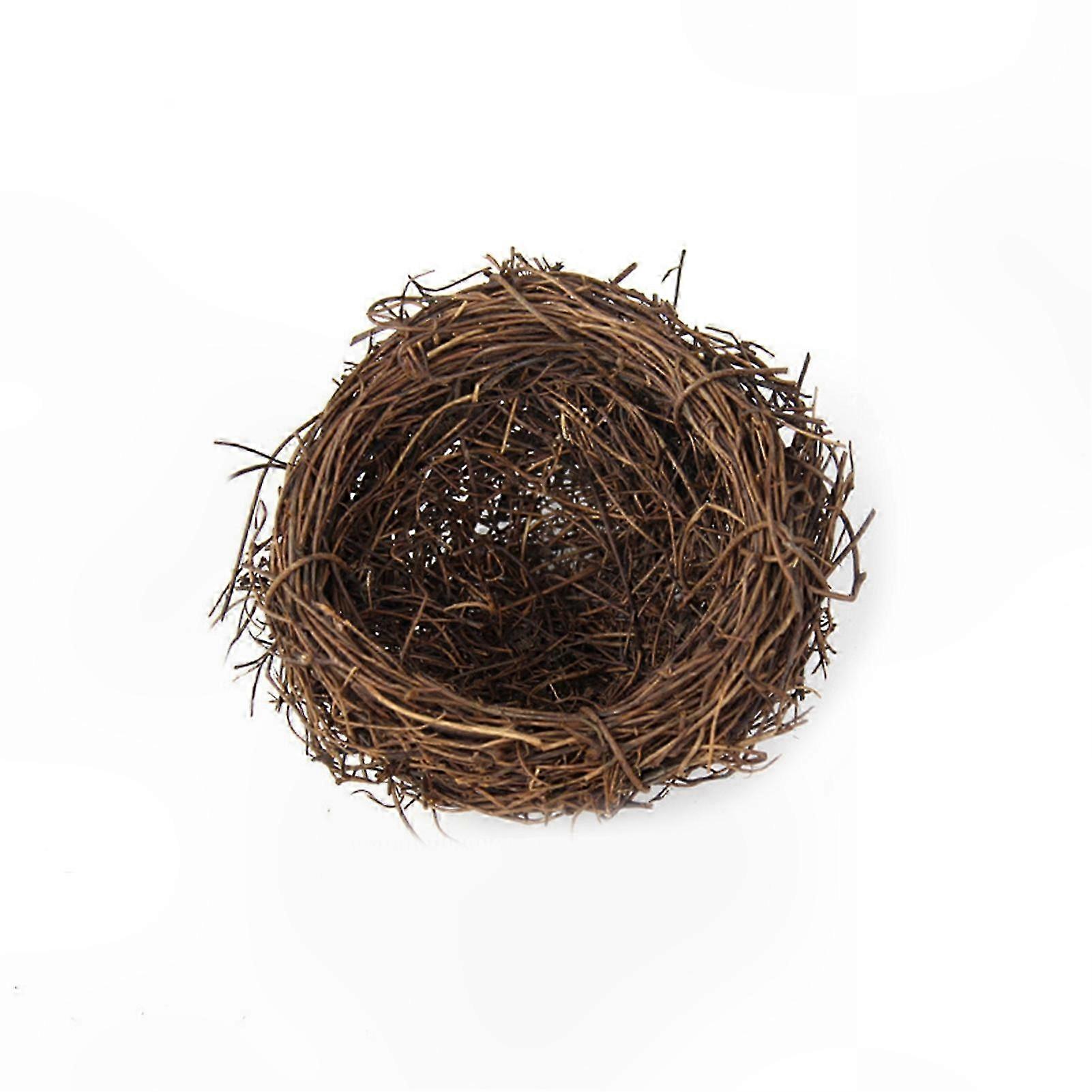 Artificial Bird Nest Decor for Easter Party Crafts Multiple Sizes Rustic Realistic Design