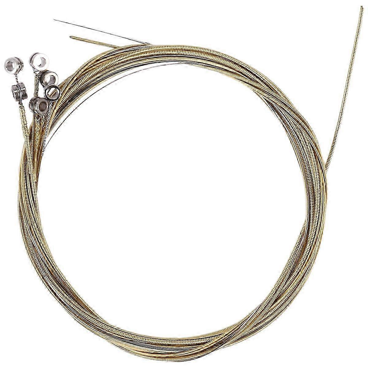 アコースティックギターシルバー+ブラスハイウェイの6個のスチール弦の交換