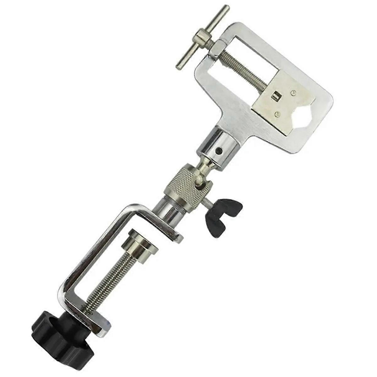 Practice Clamp Tool Metal Alloy Adjustable Locksmith Tool Softcover Type Practice Lock Vise Clamp