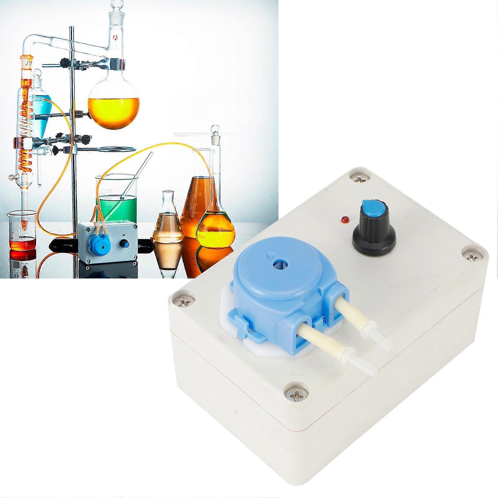 Adjustable Flow 24V Peristaltic Pump 10-250ml/min 10x6.8x4.8cm